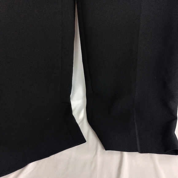 Ann Taylor Petites Black Wide Leg Work Dressy Pants Trousers(#371) - Picture 3 of 7